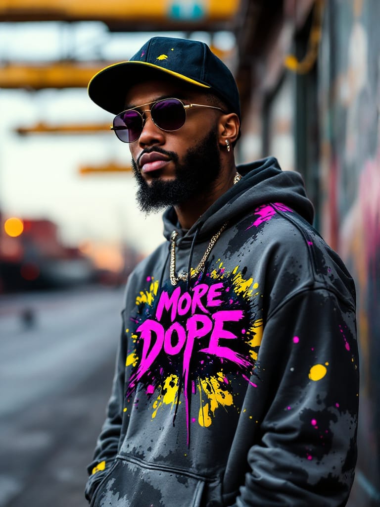 More Dope Neon Hoodie