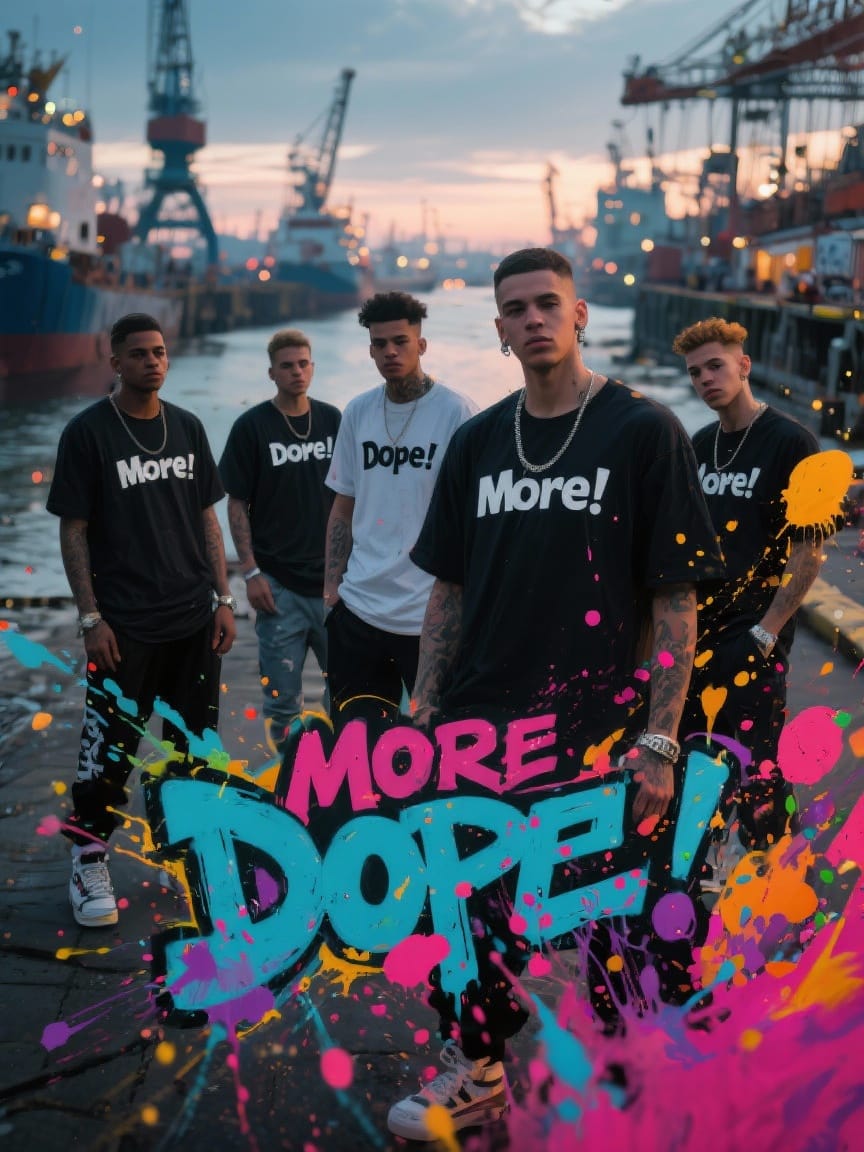 More Dope Port Life Tee