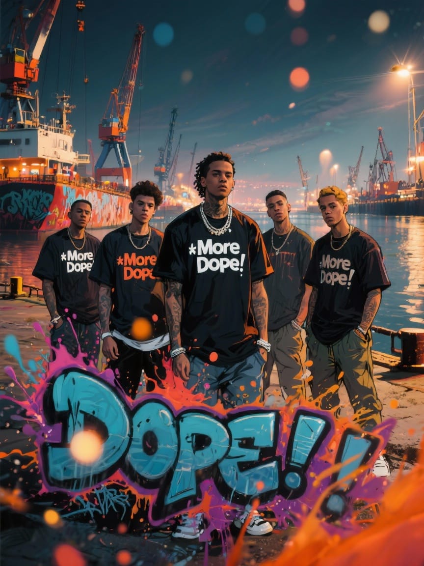 More Dope Night Shift Tee